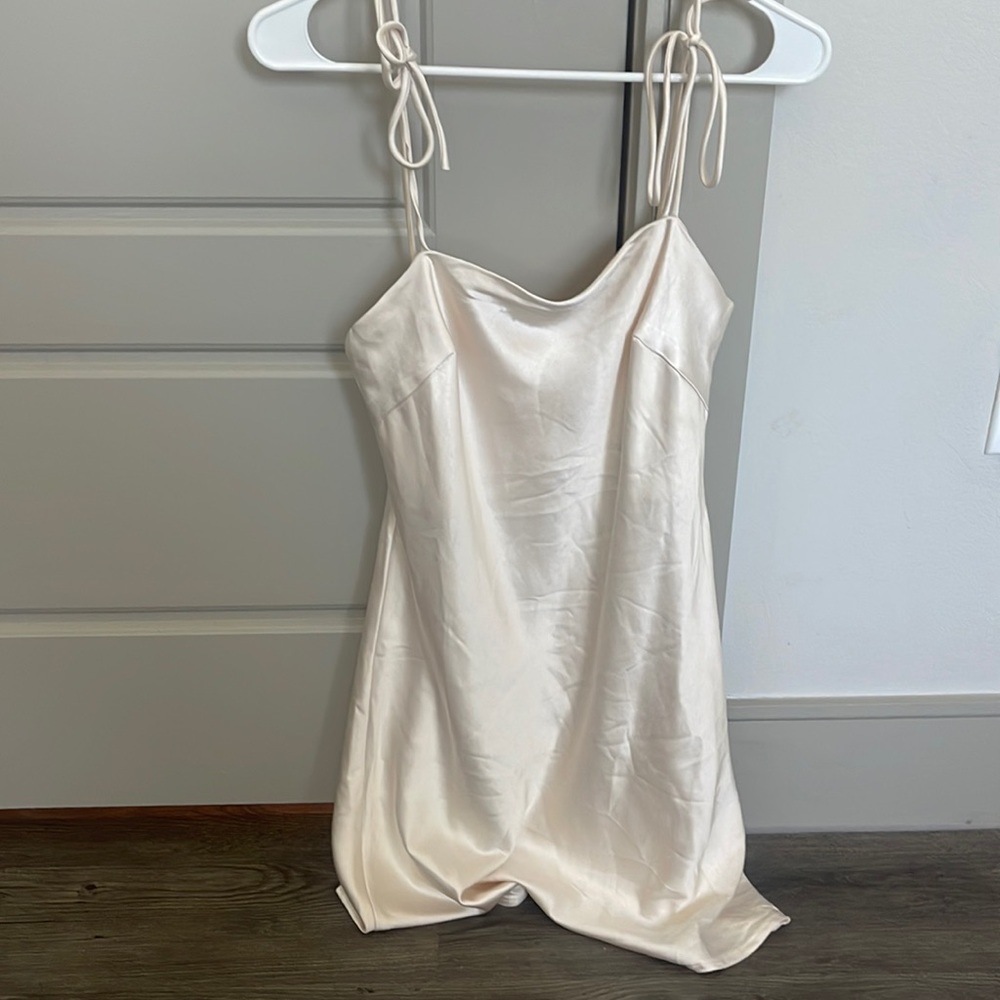 Champagne princess polly mini dress
